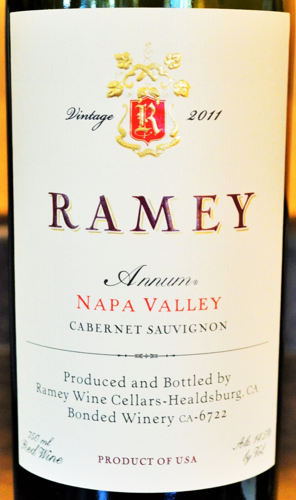 Ramey Annum Napa Valley Cabernet Sauvignon 2011