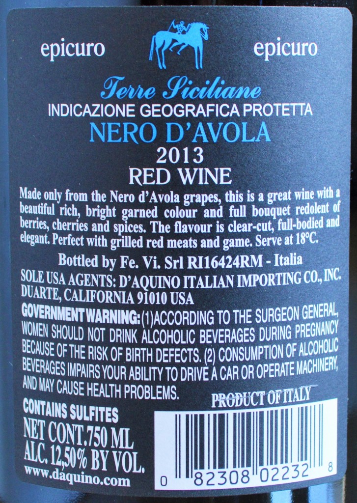 Nero D'Avola